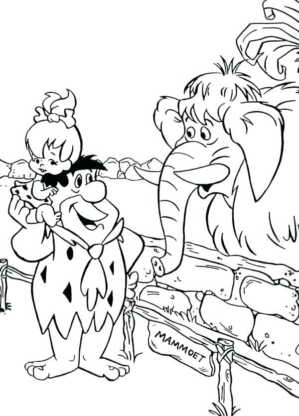 600x835 Flintstone Coloring Pages Coloring Pages Coloring Pages Take