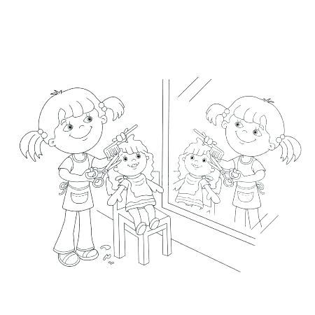 450x450 Floogals Coloring Pages Coloring Book Download Hair Salon Coloring