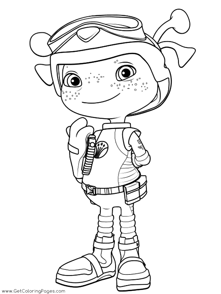 768x1024 Free Printable Floogals Coloring Pages