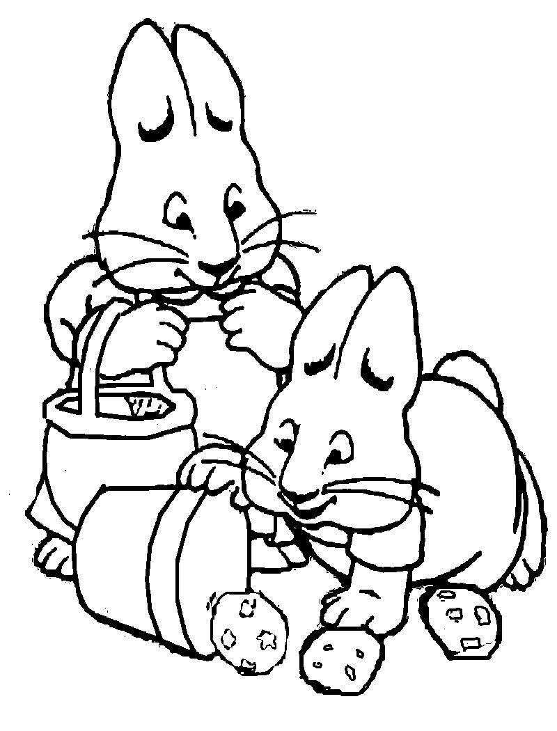 800x1050 Fresh Max And Ruby Printable Coloring Pages Free Coloring Pages