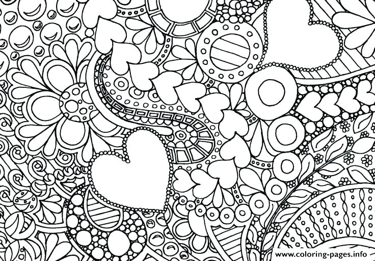 736x511 Flower Color Pages Luxury Hearts And Flowers Coloring Pages New