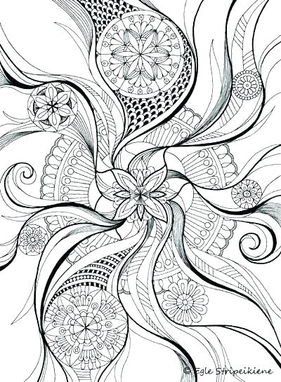 400x545 Coloring Pages Mandala Designs