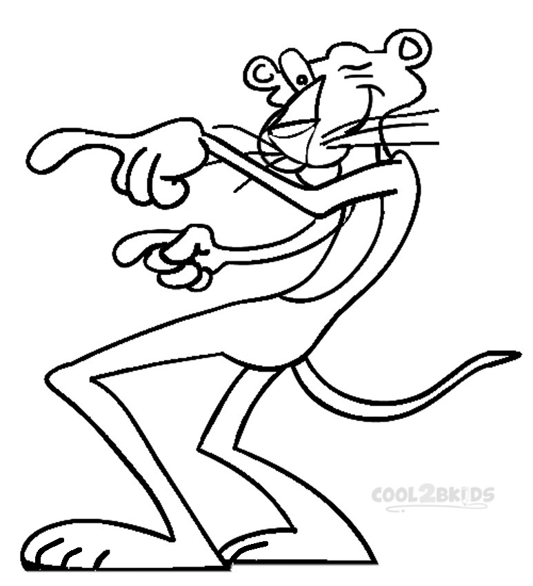 773x850 Printable Pink Panther Coloring Pages For Kids