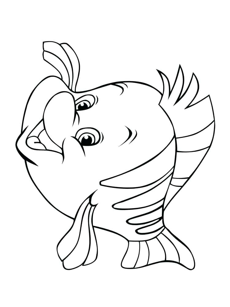 Flounder Coloring Pages at GetDrawings | Free download