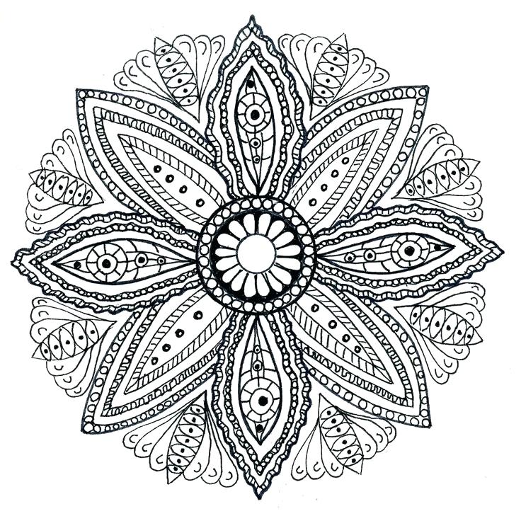 736x729 Free Printable Coloring Pages Disney Princess Mandala For Adults