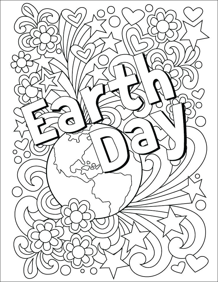 759x982 Free Printable Flower Coloring Pages Coloring Pages Earth Day