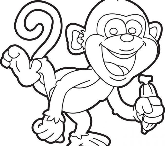 678x600 Flounder Biting Flower Cartoon Coloring Page Free Printable