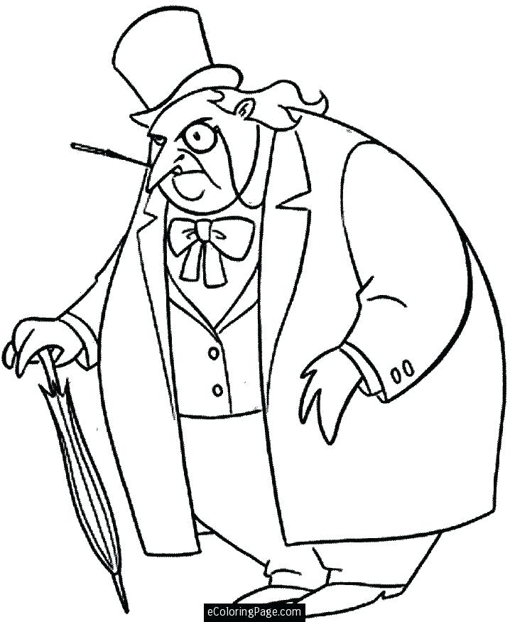 718x875 Batman Cartoon Pictures Color Batman Cartoon Coloring Pages