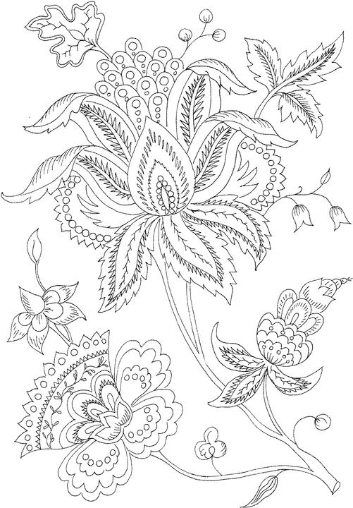 501x720 Adult Printable Adult Flower Coloring Pages Printable Coloring