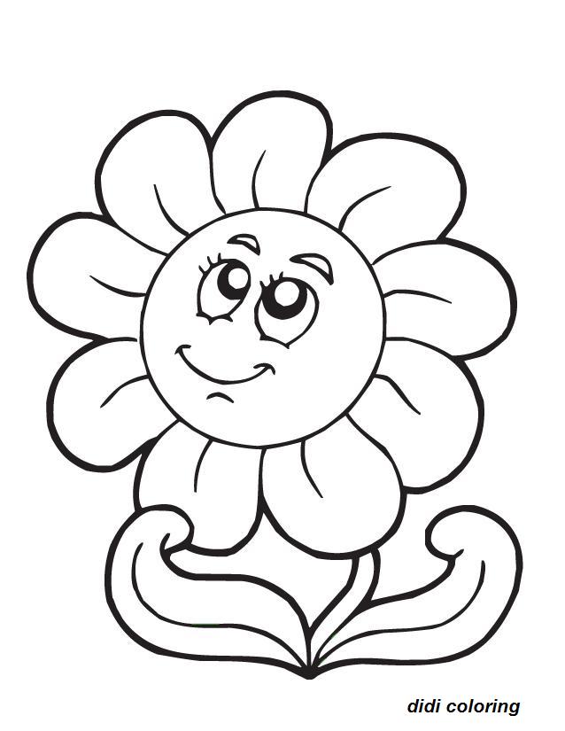 638x825 Flowers Coloring Pages Printable Free Flower Coloring Pages