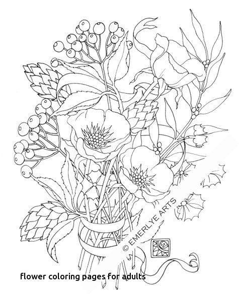 475x600 Best My Adult Coloring Pages Images On For Flower