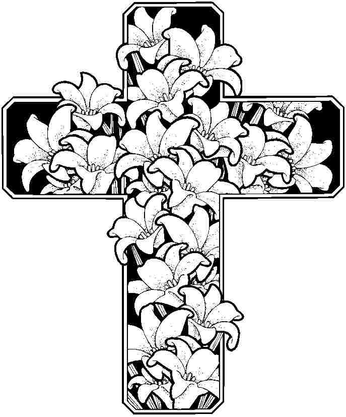 687x827 Urgent Free Printable Pictures Of Flowers Easter Coloring Pages