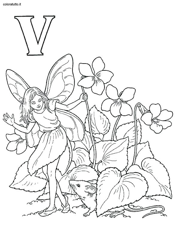 592x794 Parents Coloring Pages Coloring Fairy Flower Fairy Coloring Pages