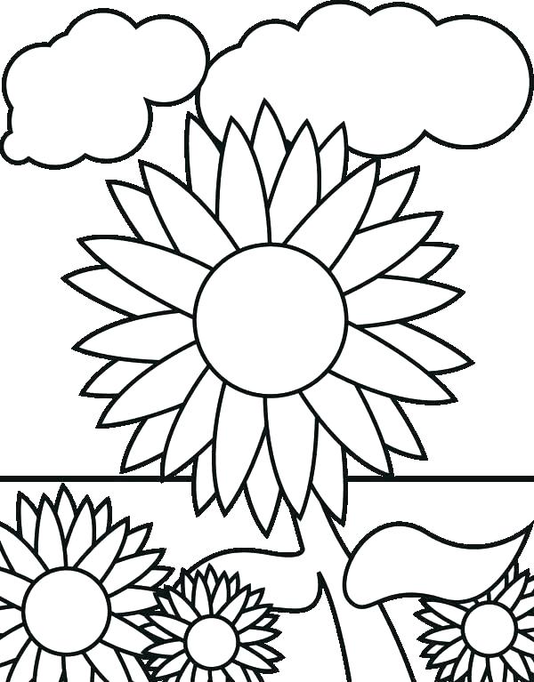 600x767 Flower Garden Coloring Sheets