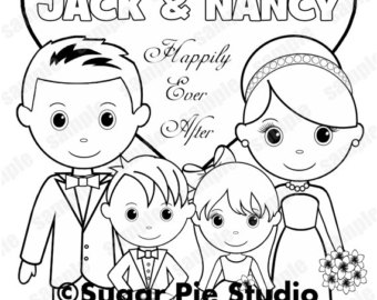 340x270 Stunning Flower Girl Coloring Book