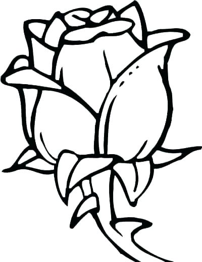 400x520 Small Flower Coloring Pages