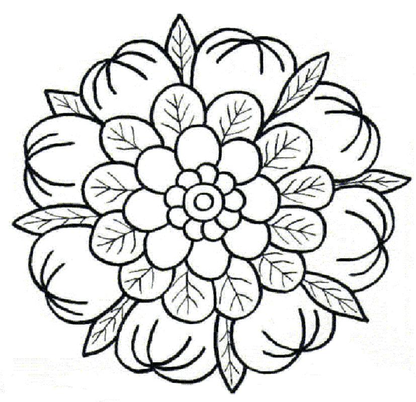 827x800 Lotus Flower Coloring Page And Related Lotus Flower Mandala