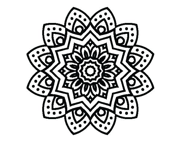600x470 Mandala Coloring Pages Flower Mandala Coloring Pages Lotus Flower
