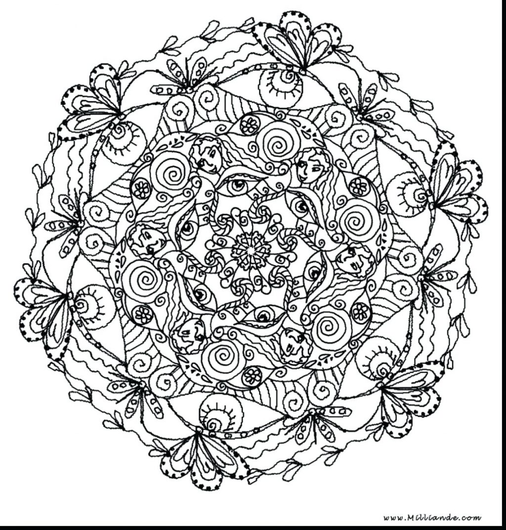 1024x1074 Coloring Page Flower Mandala Coloring Pages Incredible Printable