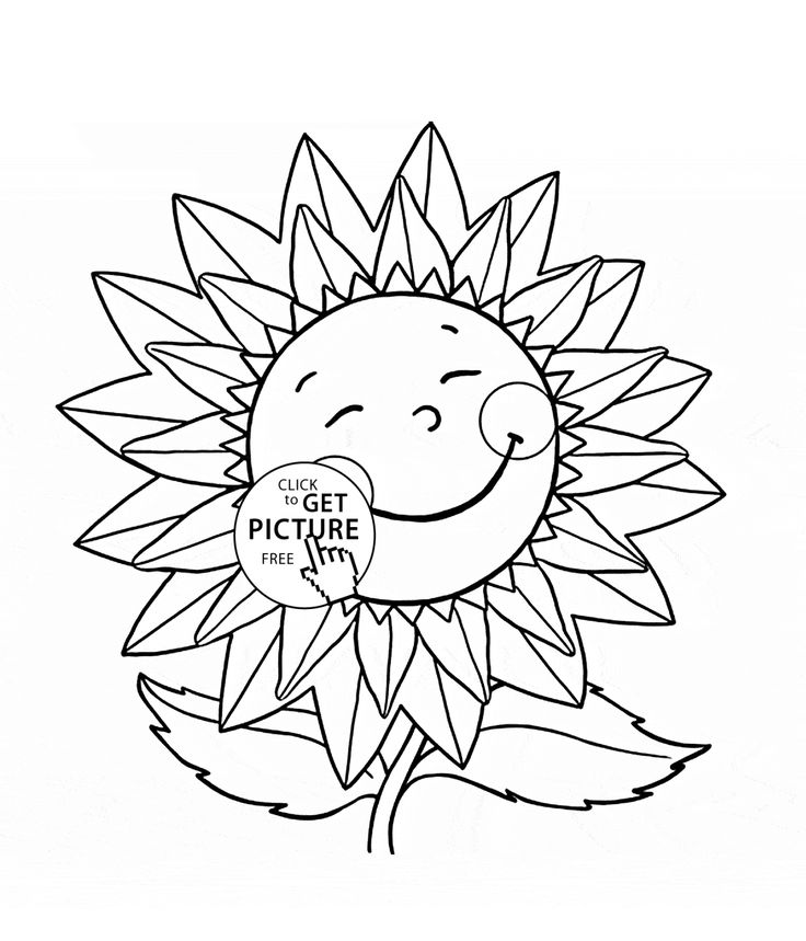 Flower Power Coloring Pages