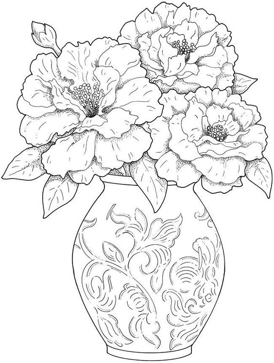 564x746 Flowers Coloring Pages Got Coloring Pages