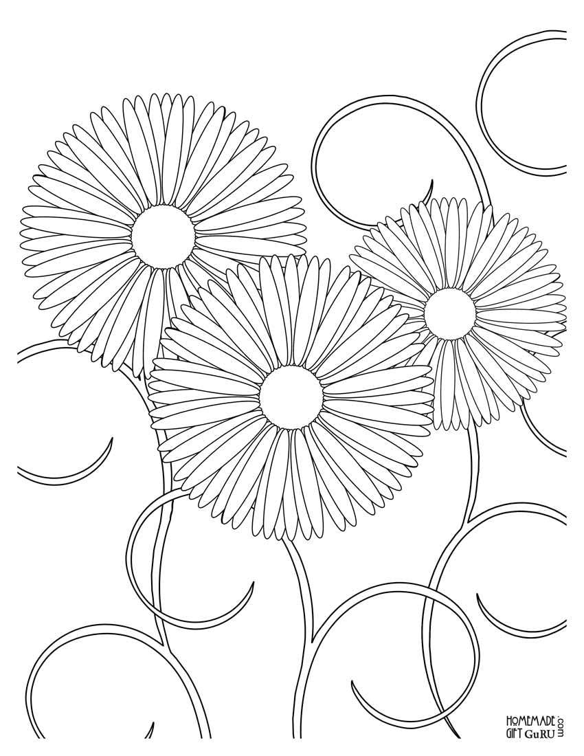 850x1100 Butterfly Flowers Coloring Pages Silly Page Printable Book Flower