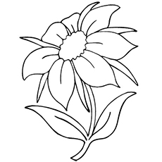 230x230 Top Free Printable Flowers Coloring Pages Online