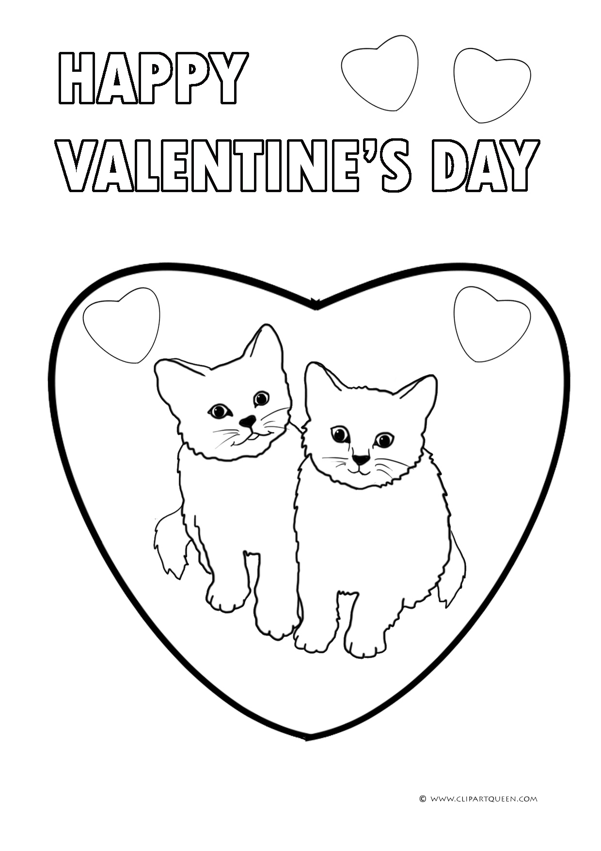 1240x1754 Valentine's Day Coloring Pages