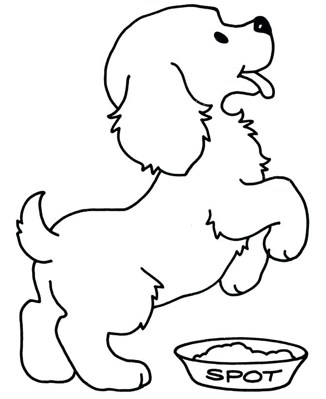 670x820 Coloring Sheets Dogs Fluffy Puppy Dog Printable Coloring Page