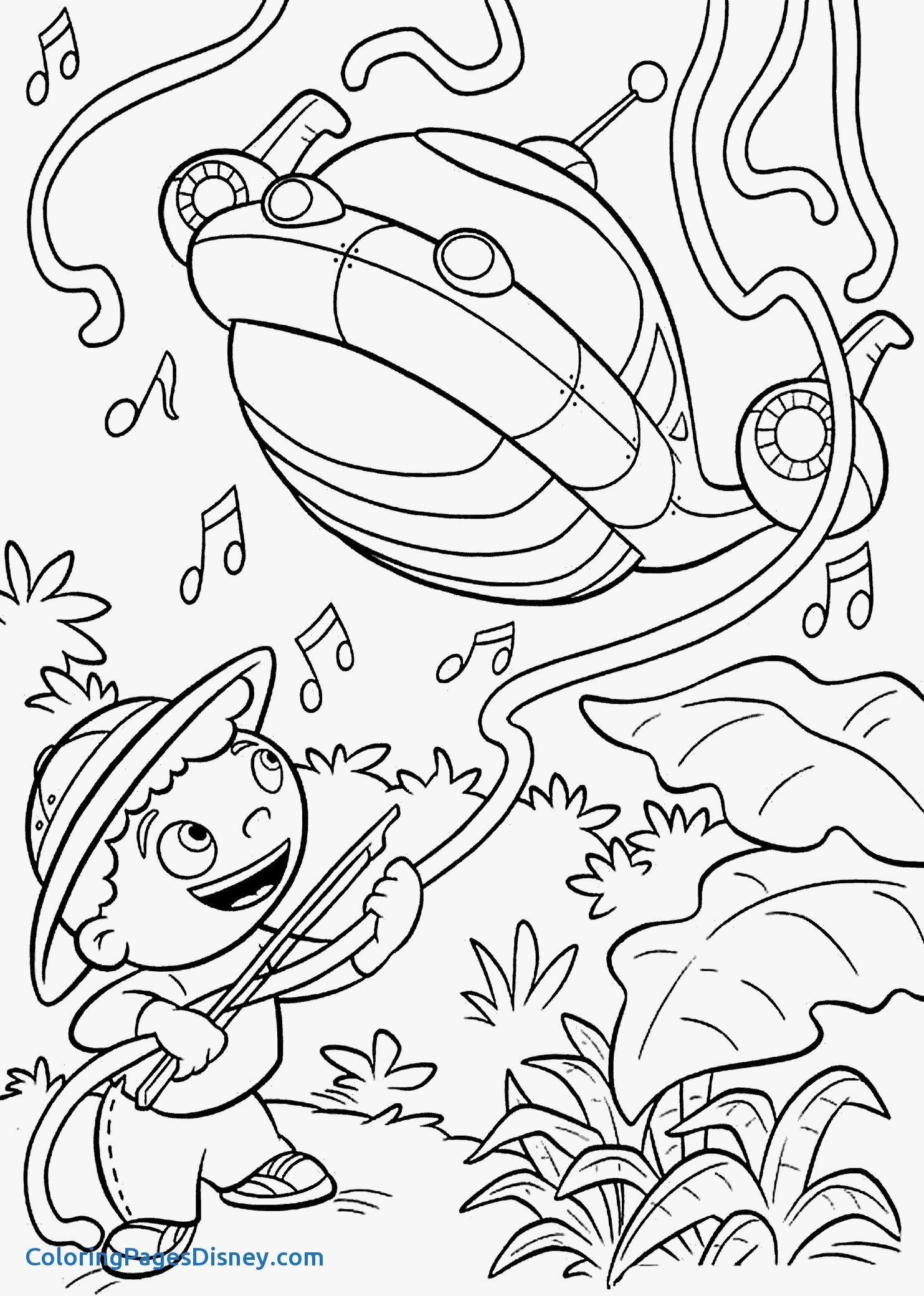 1483x2079 Flushed Away Coloring Pages Luxury Little Einsteins Cartoon