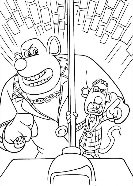 567x794 Kids N Coloring Pages Of Flushed Away