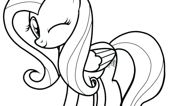 750x425 Fluttershy Coloring Pages Coloring Page Coloring Page Top Rated