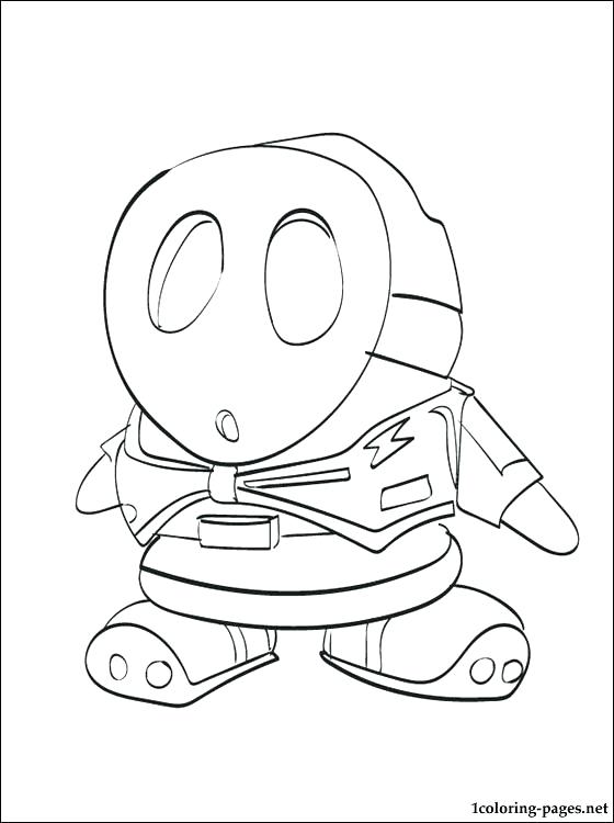 560x750 Fly Guy Coloring Pages Shy Guy Coloring Page To Print Pages Online
