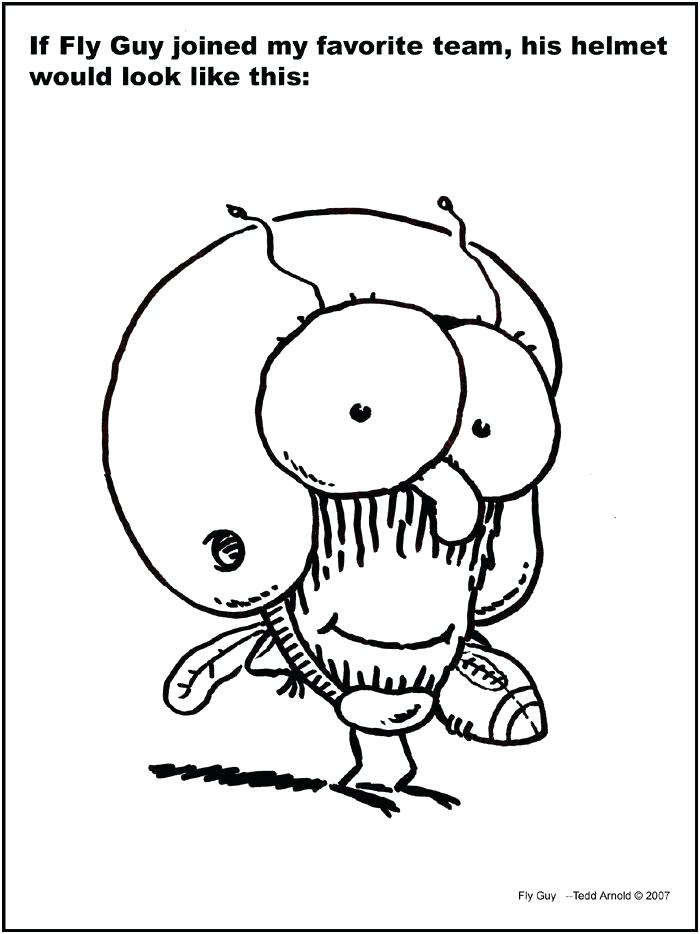 700x934 Hi Fly Guy Coloring Pages