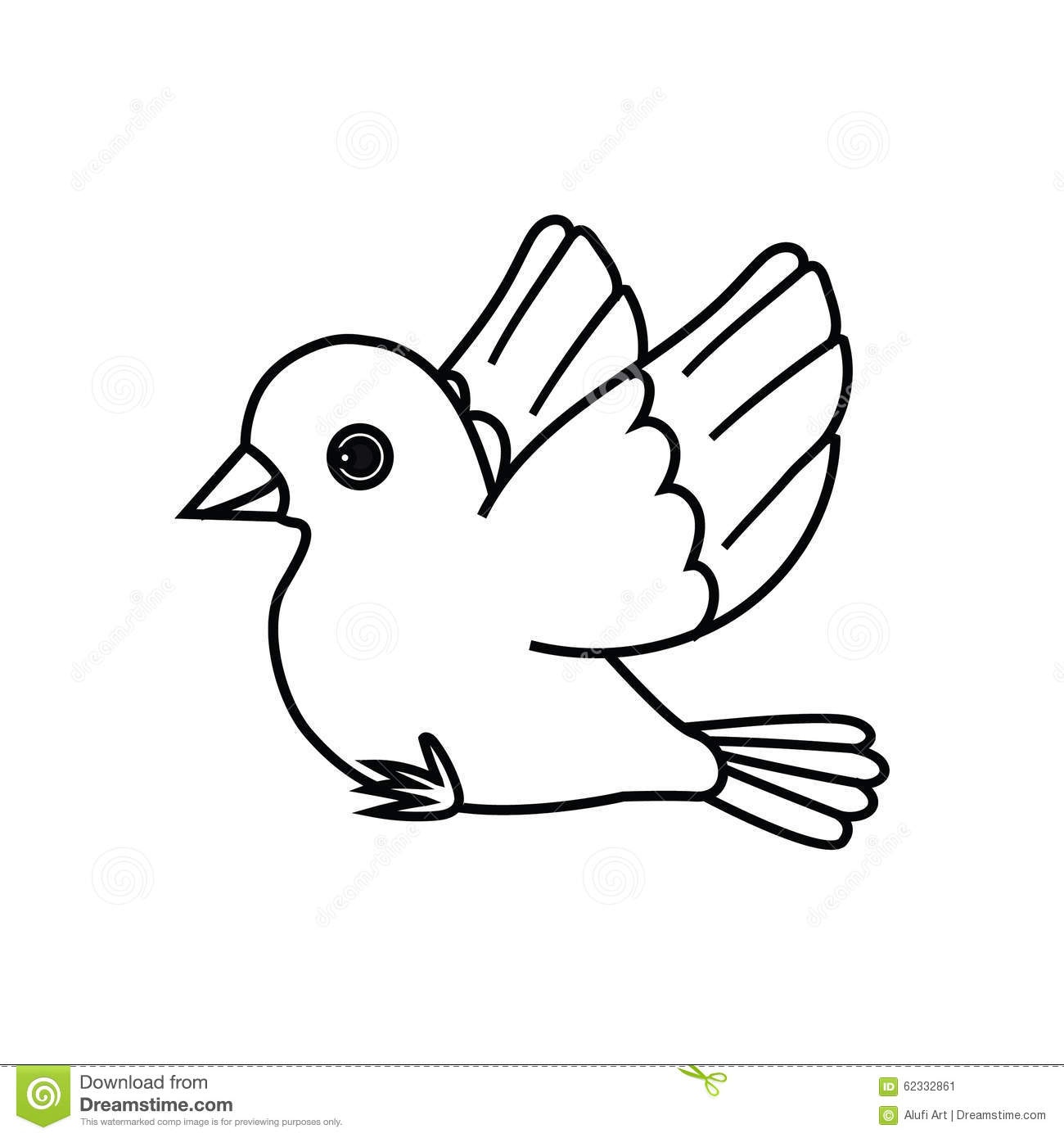 1300x1390 Cartoon Flying Bird Coloring Pages For Kids Free Coloring Sheets