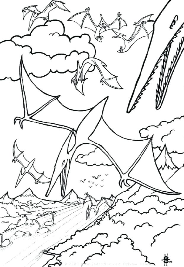 621x900 Pterodactyl Coloring Page Pterodactyl Coloring Page Coloring Page