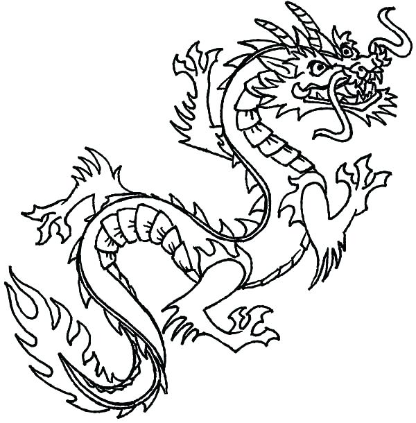 600x610 Awesome Coloring Pages Of Dragons For Flying Dragon Coloring Pages