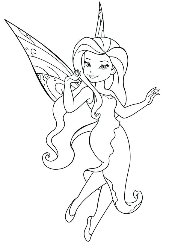 564x842 Disney Fairy Coloring Pages Faerie Coloring Pages Fairy Magic