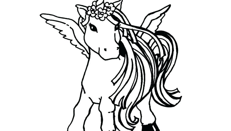 960x544 Free Horse Coloring Pages Coloring Pages For Kids Fantasy
