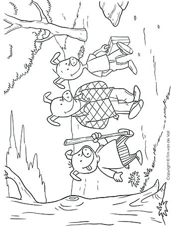350x453 Flying Pig Coloring Page Three Little Pigs Coloring Sheet