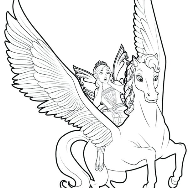 600x600 Unicorn Fairy Coloring Pages As Well As Flying Unicorn Coloring