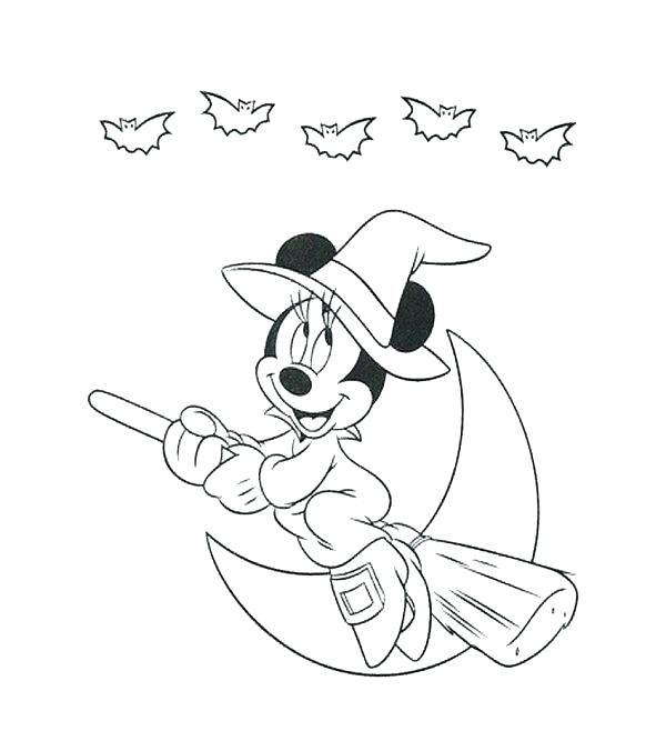 600x676 Happy Halloween Witch Coloring Pages Page Flying Witches