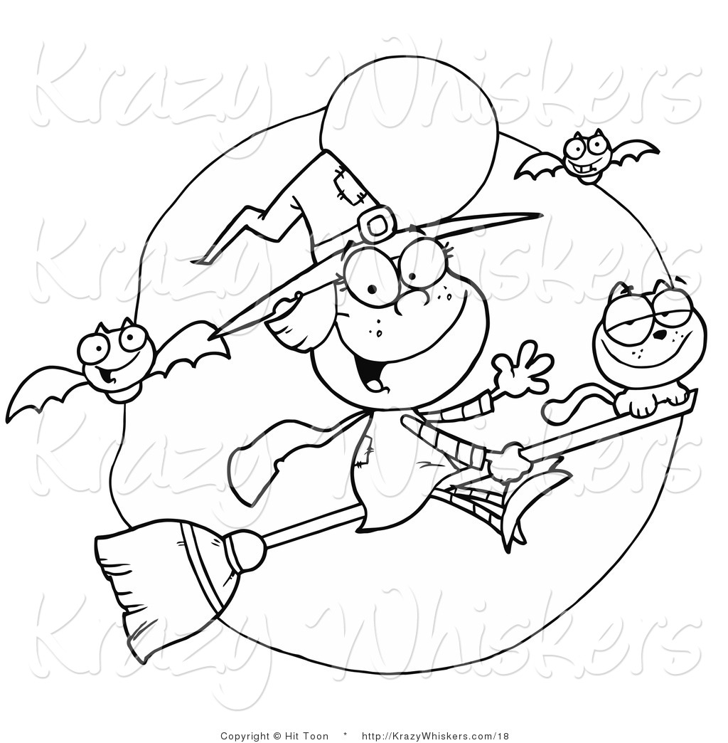 1024x1044 Vector Critter Clipart Of A Coloring Page Of A Friendly Flying