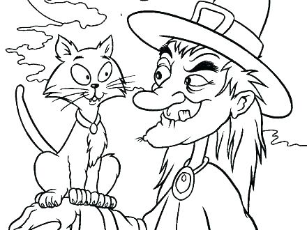 440x330 Witch Coloring