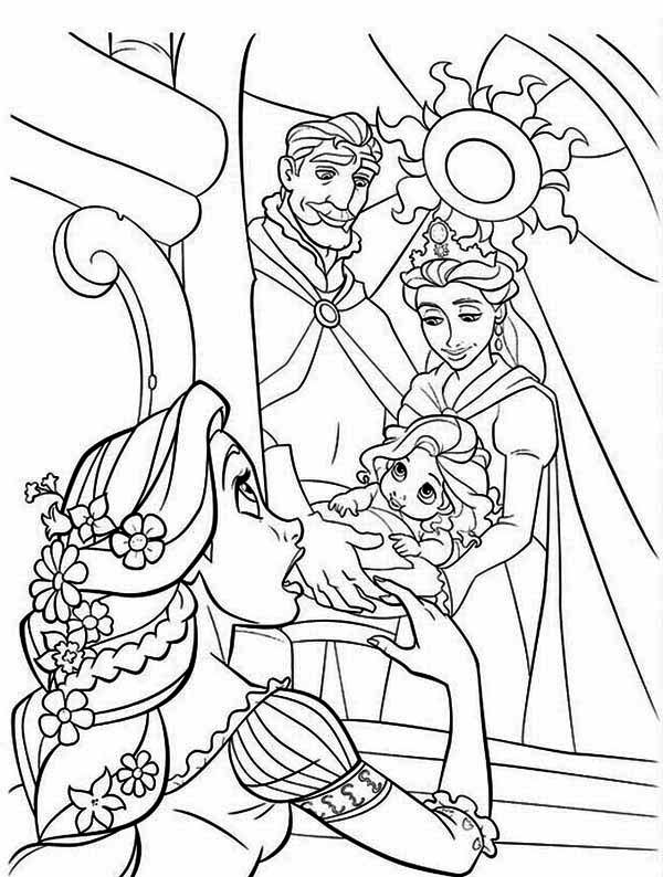 600x794 Rapunzel And Flynn Rider Coloring Pages Coloring Pages