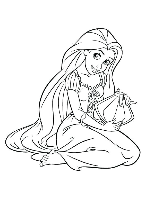 567x794 Tangled Color Pages Coloring Pages Rider And Coloring Page
