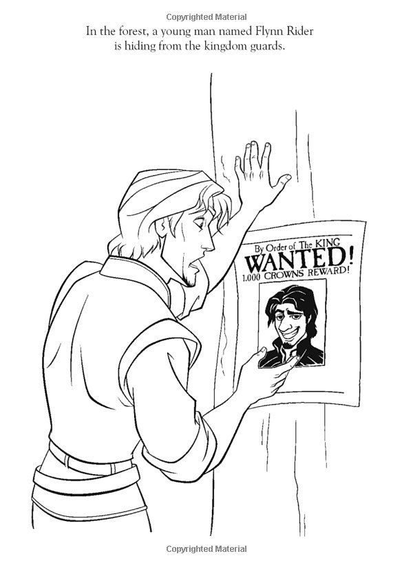 600x825 Tangled Disney Coloring Pages Images On Dibujos Para Pintar De