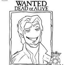 220x220 Flynn Rider Coloring Sheet
