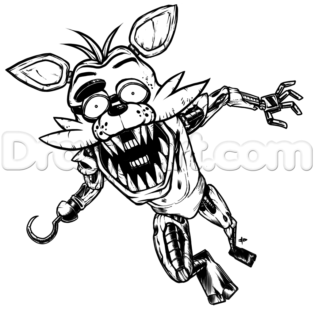 1024x1024 Fnaf Coloring Pages All Characters My Human Verison Of Fnaf No