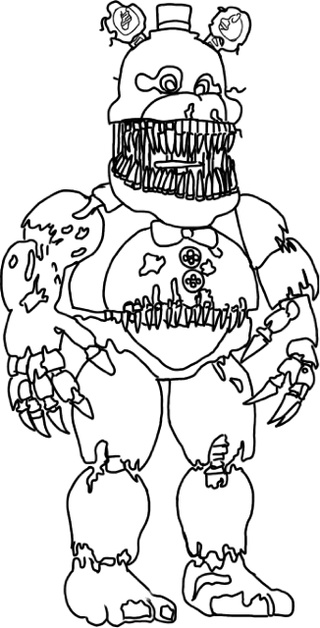 320x628 Colouring All Fnaf Colouring Sheets Fnaf Phone Guy Colouring